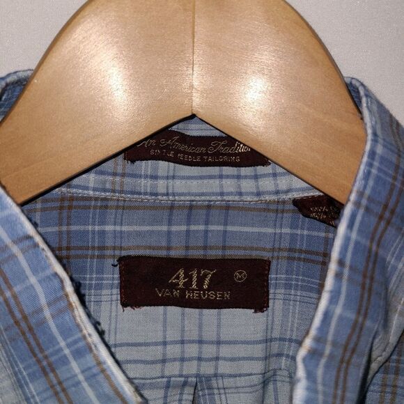 417 Van Heusen Men's Button Up Long Sleeve Shirt - Picture 3 of 8